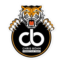 Lade das Bild in den Galerie-Viewer, Chris Böhm Freestyle Tiger Aufkleber - Chris Boehm Shop