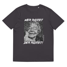 Lade das Bild in den Galerie-Viewer, "WER RASET DER ROSET" Bio-Baumwoll-T-Shirt