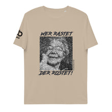 Lade das Bild in den Galerie-Viewer, "Wer RASTET der ROSTET" BIO OMA R.I.P Shirt
