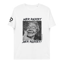 Lade das Bild in den Galerie-Viewer, "Wer RASTET der ROSTET" BIO OMA R.I.P Shirt