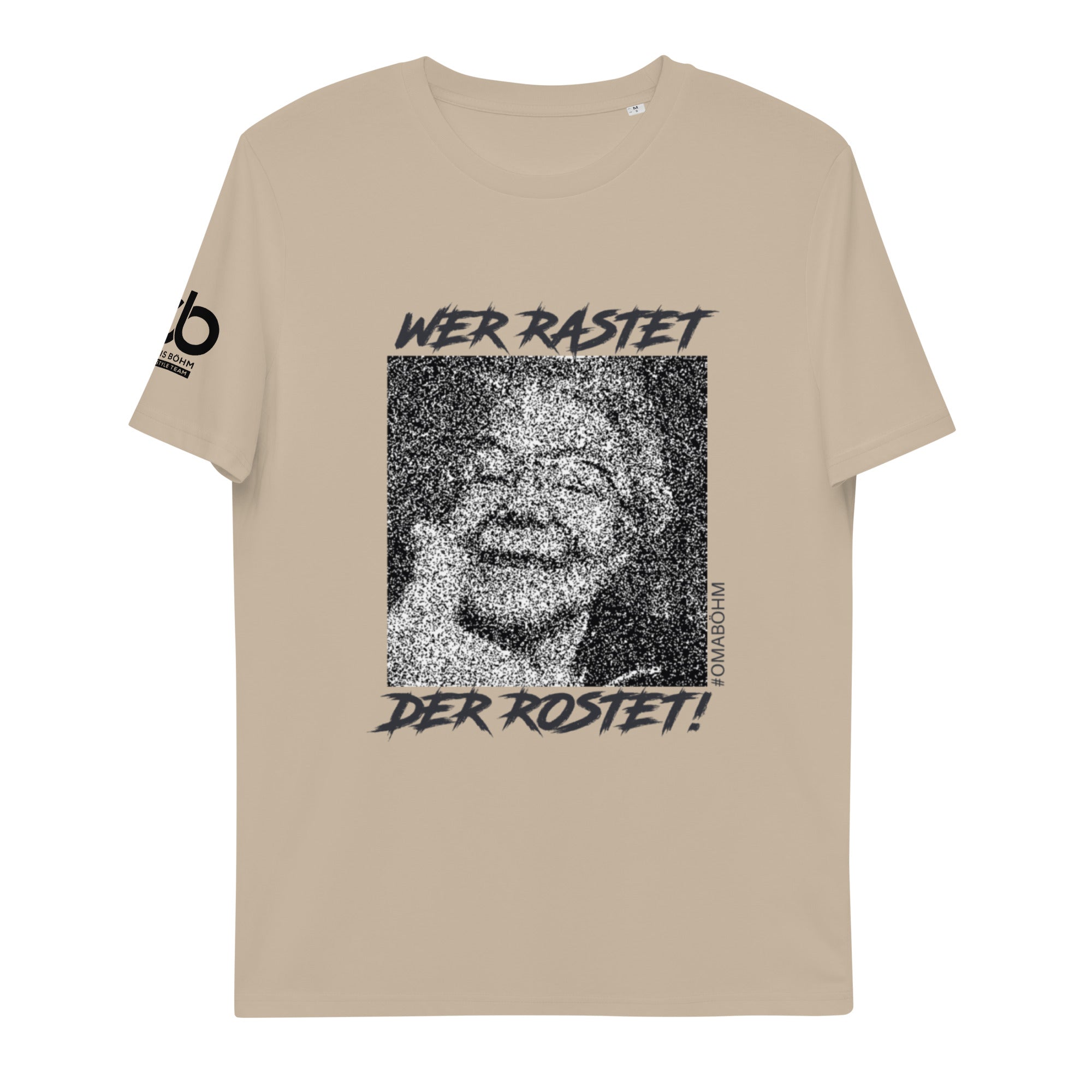 "Wer RASTET der ROSTET" BIO OMA R.I.P Shirt – Chris Boehm Shop "Wer RASTET der ROSTET" BIO OMA R.I.P Shirt – Chris Boehm Shop